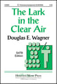 The Lark in the Clear Air SATB choral sheet music cover